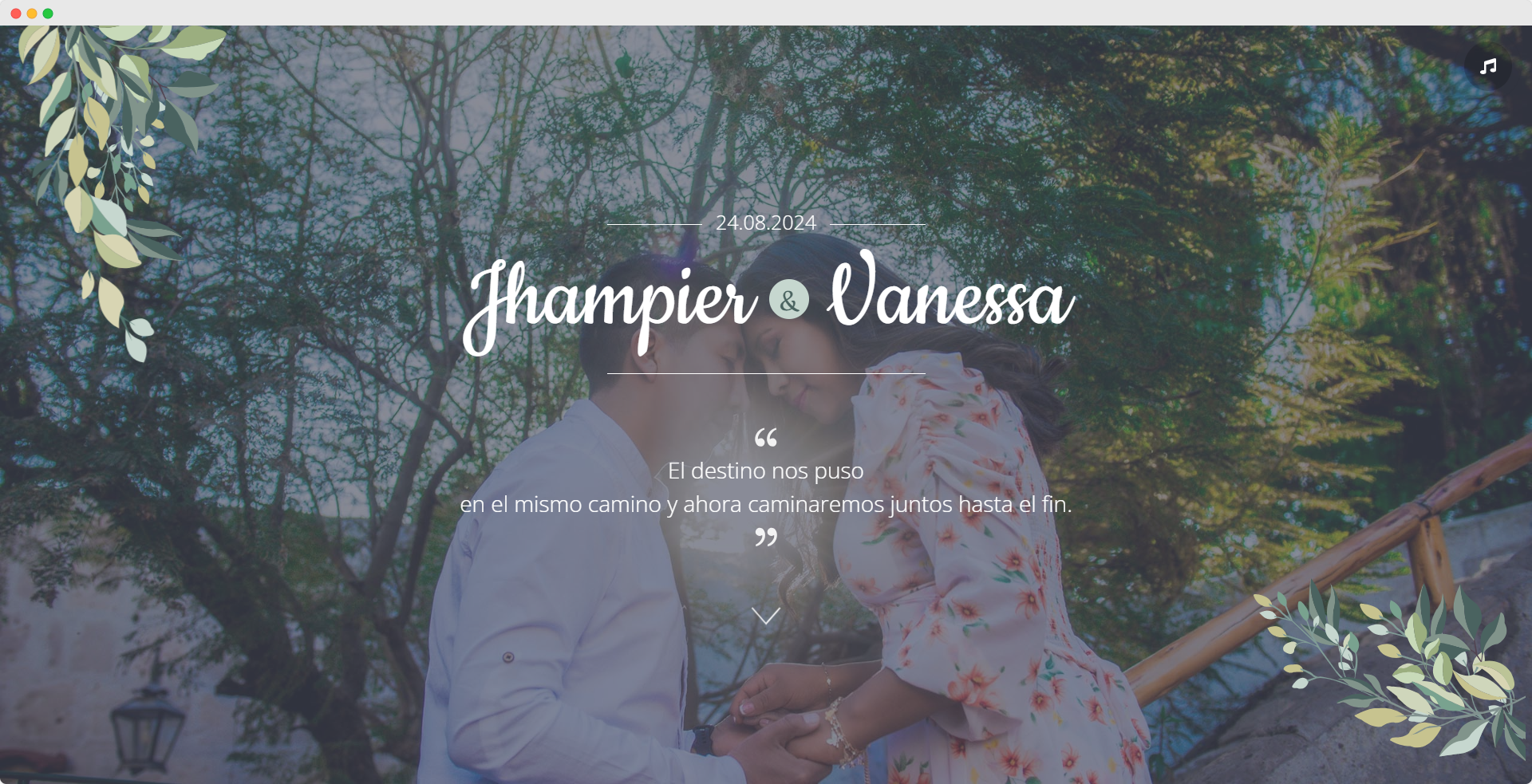 Jhampier & Vanessa